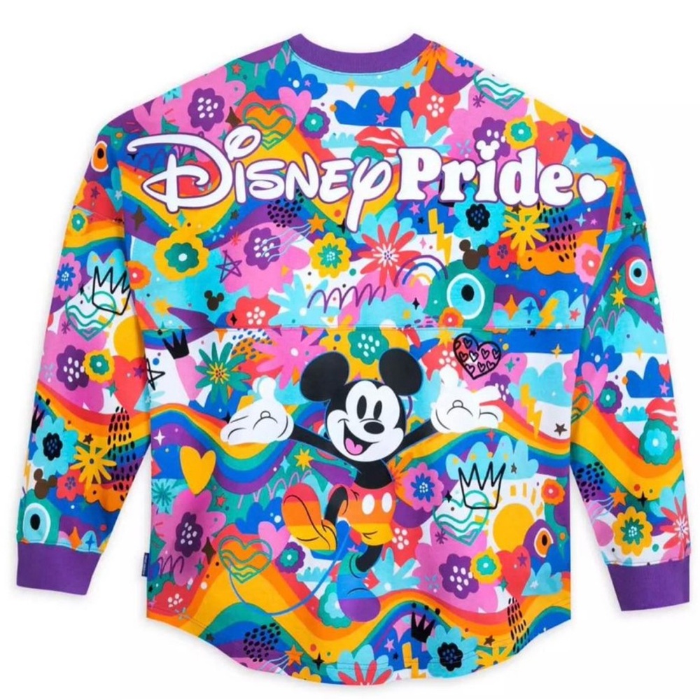 Disney pride Mickey spirit jersey